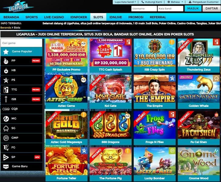 judi slot online deposit pulsa tanpa potongan